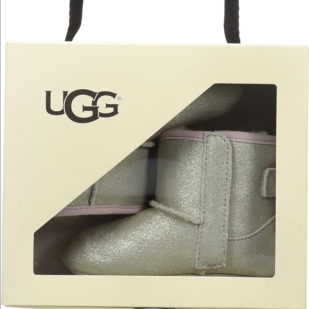UGG Baby Jesse Bow II Metallic Bootie